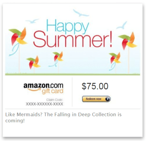 75 gift card graphic